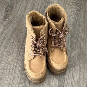 H&M Kids Tan Boots with Cozy Lining